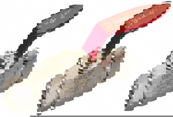 2-Way Manual Ball Valve: 1